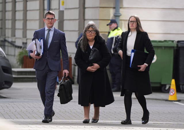 Isaac, Martina and Ammi Burke