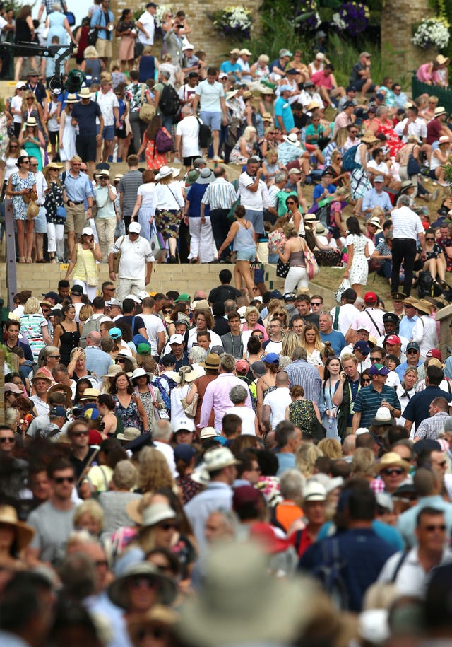 Wimbledon's grounds have felt increasingly cramped