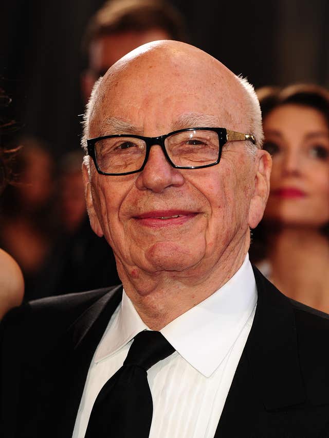 Rupert Murdoch (Ian West/PA)