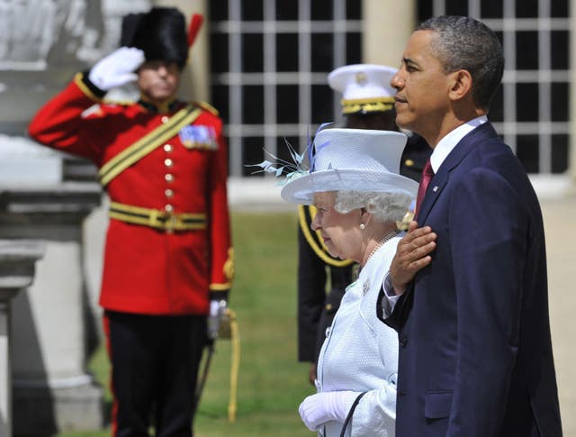 President Obama state visit to UK- Day One