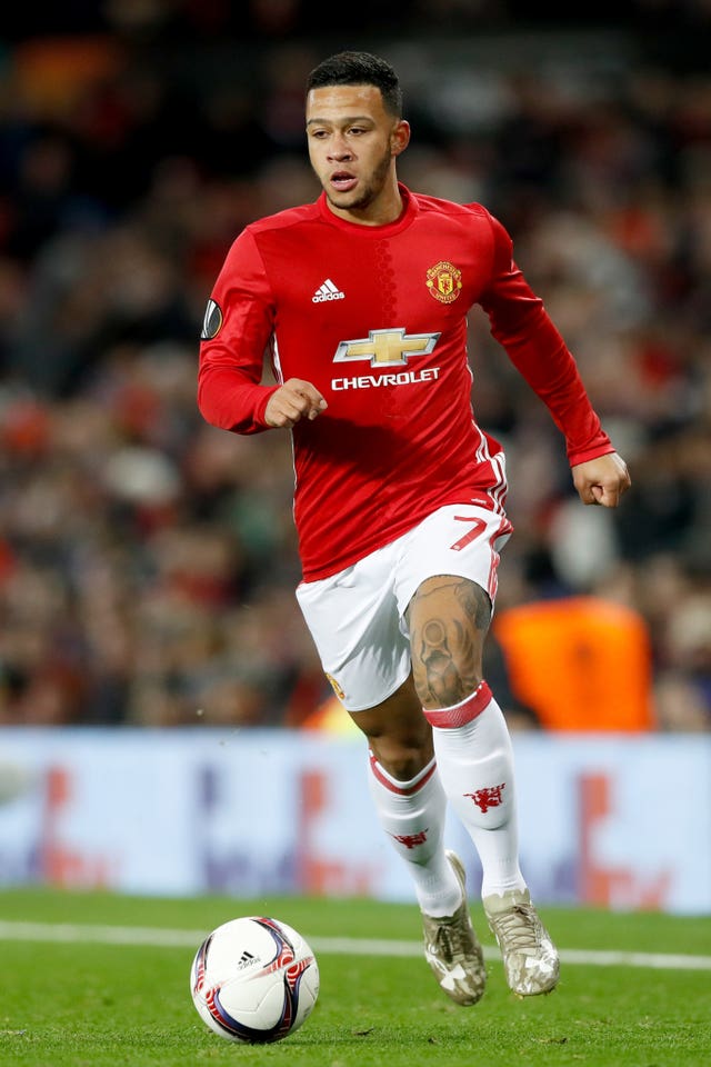 Memphis Depay had an unsuccessful spell at Manchester United