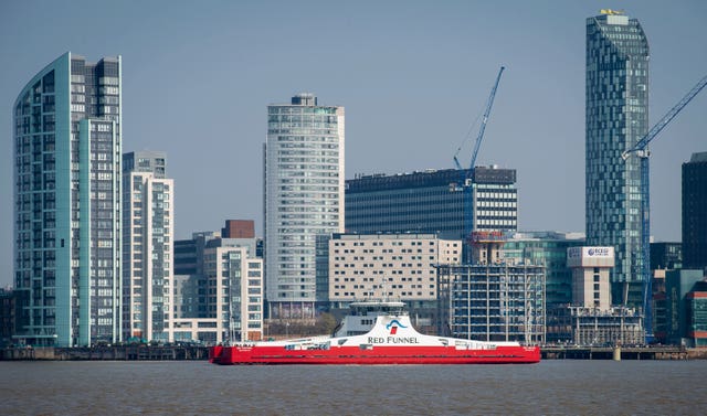 New Red Funnel ferry