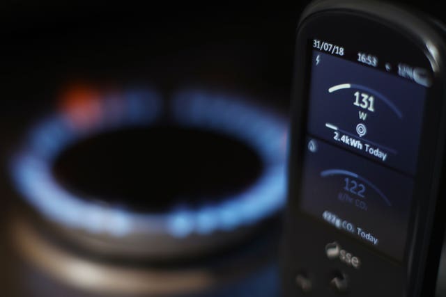 Gas hob and smart meter
