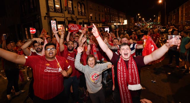 Liverpool's title brought scenes of joy