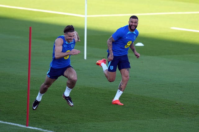 Kyle Walker, right, believe he's the quickest player in England's squad
