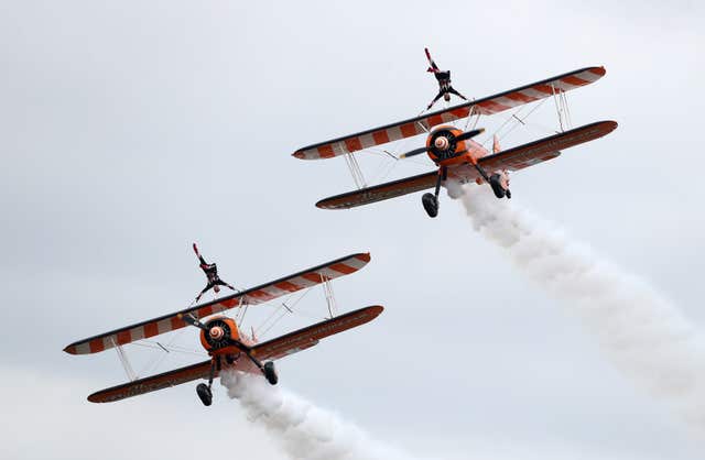 The Flying Circus Wingwalkers
