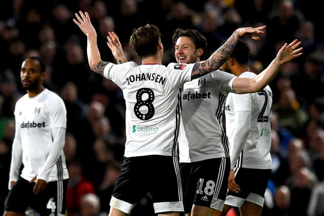 Arter celebrates scoring the winner