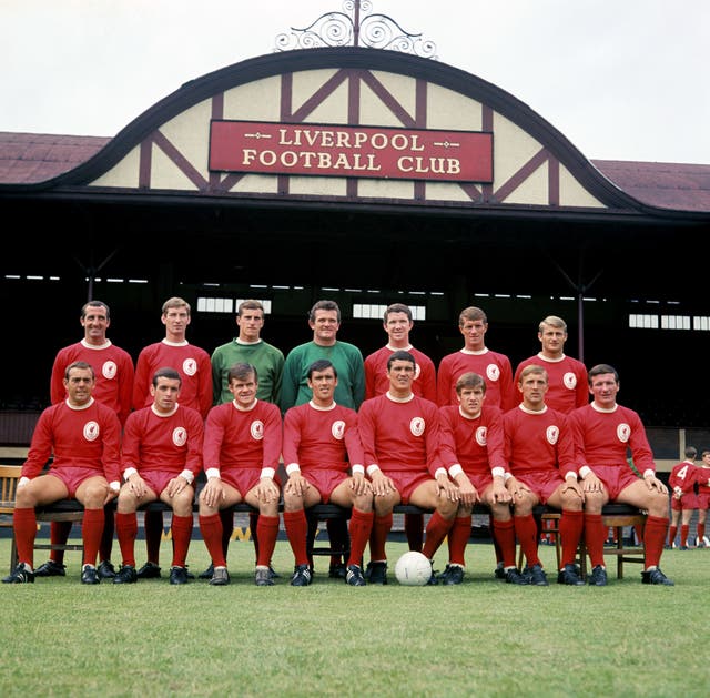 Smith, front far right, in 1967