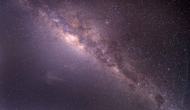 The Milky Way as seen from Australia