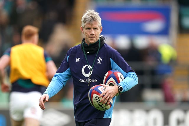 Ireland defence coach Simon Easterby