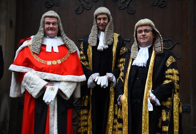 Lord Chancellor swearing-in ceremony