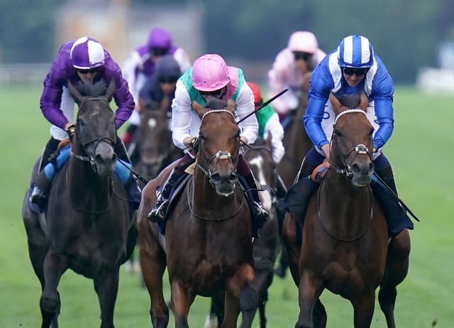 Hukum (right) winning the King George VI And Queen Elizabeth Stakes at Ascot earlier this season