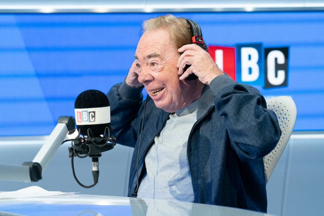 Andrew Lloyd Webber on LBC