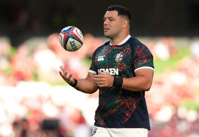 British and Irish Lions’ Ellis Genge ahead of the Lions 1888 Cup match