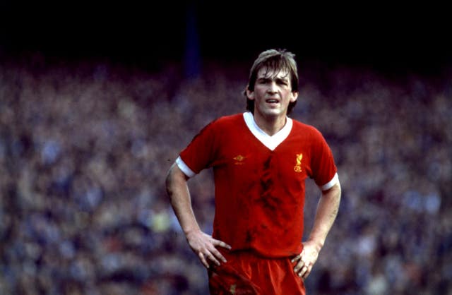 Kenny Dalglish in Liverpool colours