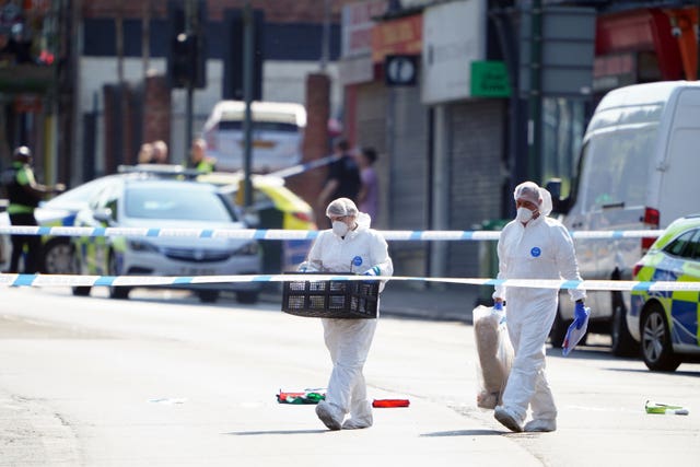 Nottingham city centre incident