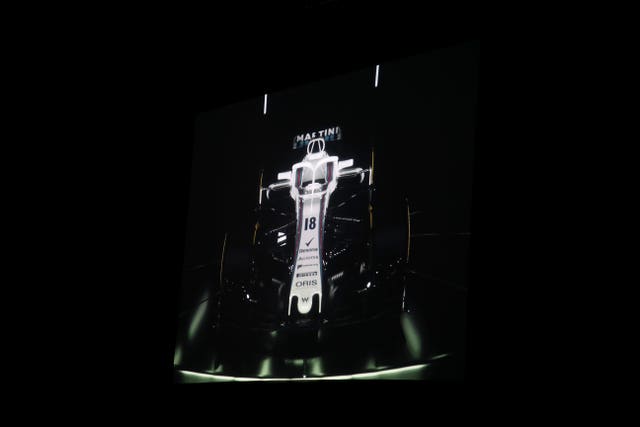The new Williams car was launched on Thursday