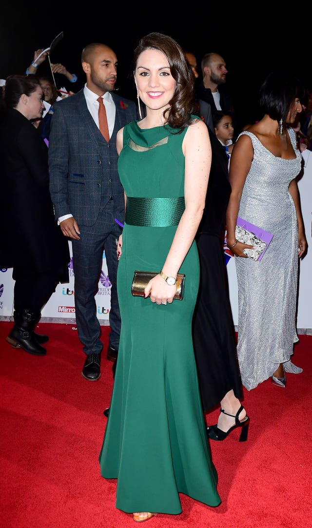 Laura Tobin attending The Pride of Britain Awards 2016