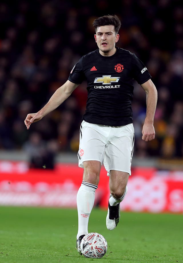Harry Maguire injured his foot against Wolves
