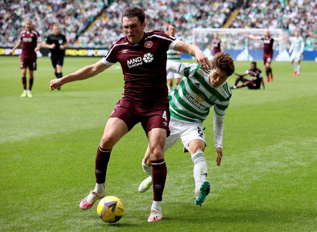 John Souttar (left) is wanted by Rangers