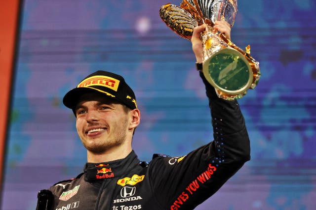Verstappen won his maiden world championship at last season's title decider in Abu Dhabi 