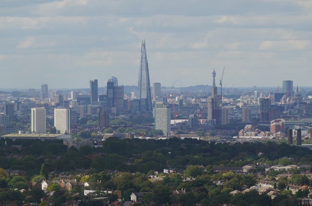 The London skyline
