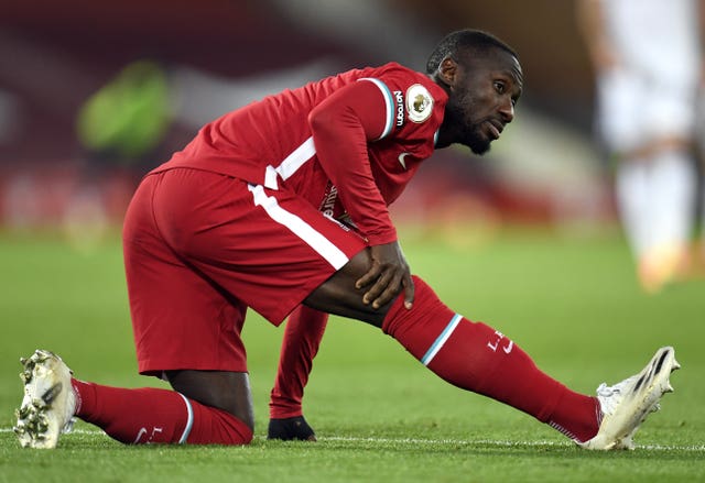 Liverpool's Naby Keita has been plagued by minor injuries since arriving at Anfield in 2018