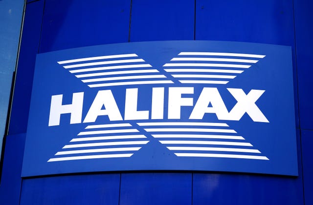 A Halifax bank sign