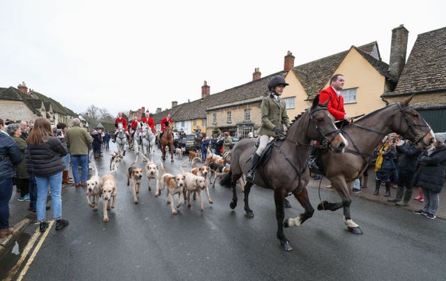 Boxing Day hunts