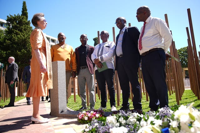 Princess Royal visit to South Africa