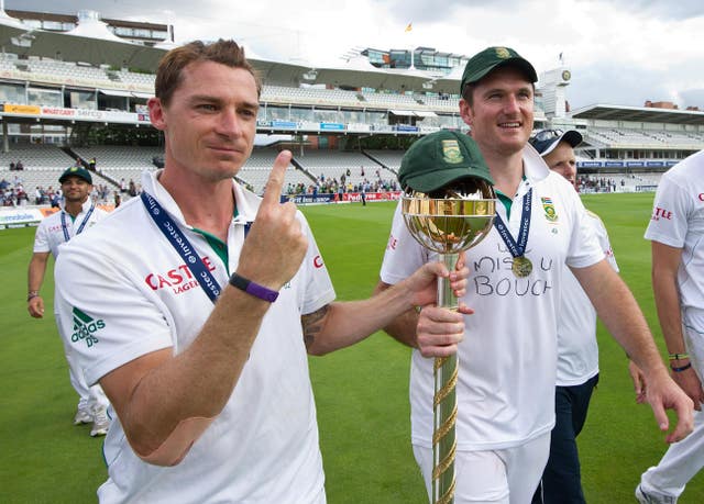 Steyn (left) has retired from Test cricket