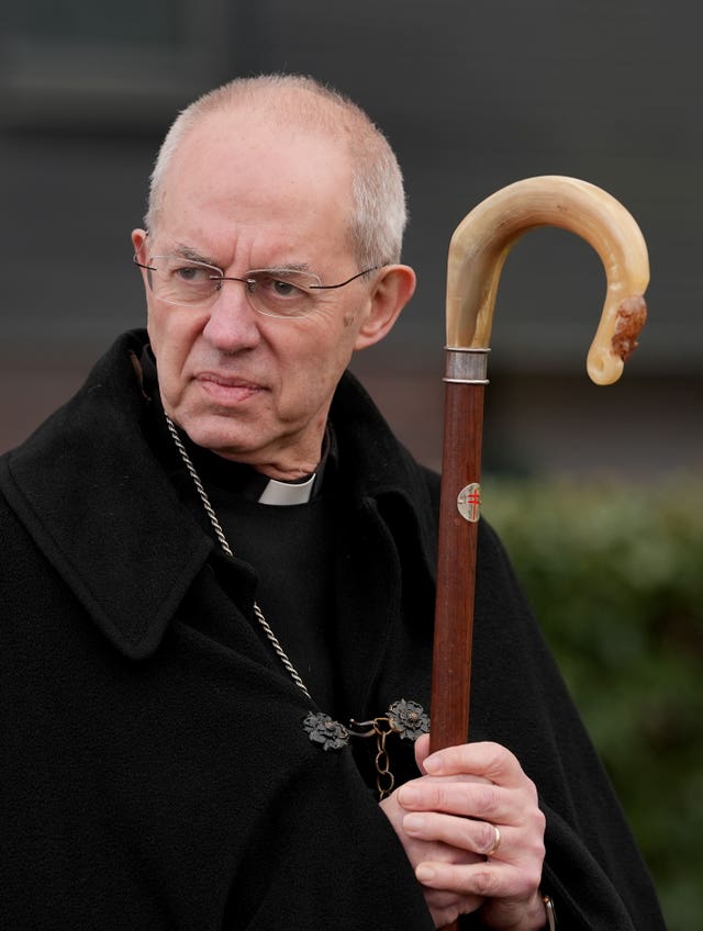 Archbishop of Canterbury Justin Welby