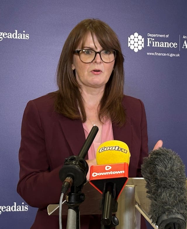 Stormont Finance Minister Caoimhe Archibald