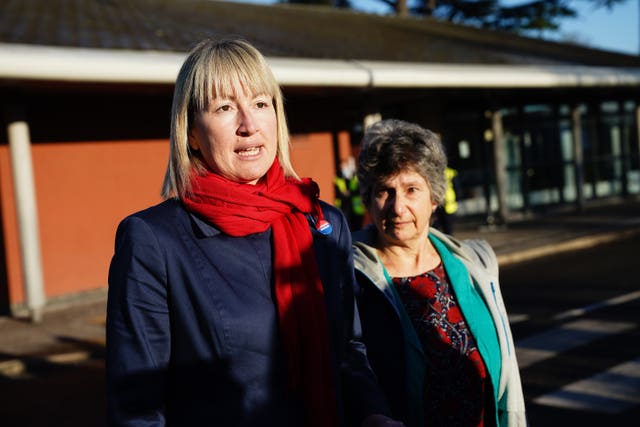 Emma Smart (left), with Dr Diana Warner