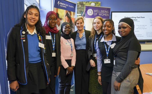 Duchess of Edinburgh visit to Harris Girls Academy