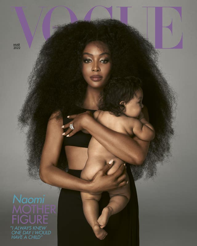 Naomi Campbell in Vogue