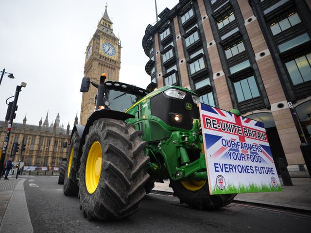 Tractors in Whitehall