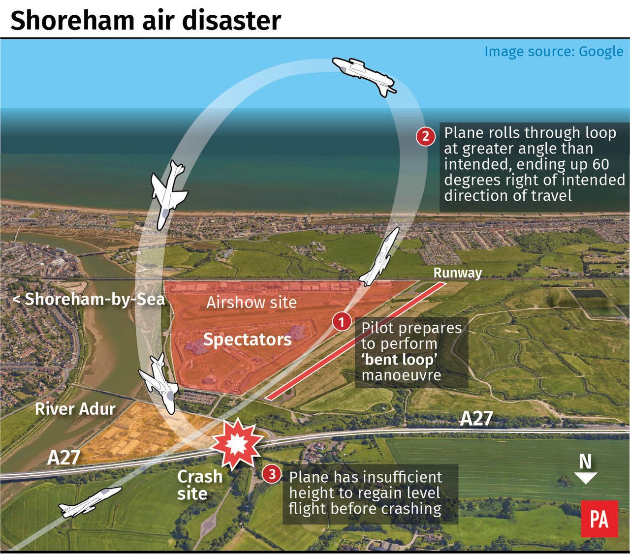 Shoreham Airshow pilot ‘did nothing to avoid crash’ Jersey Evening Post