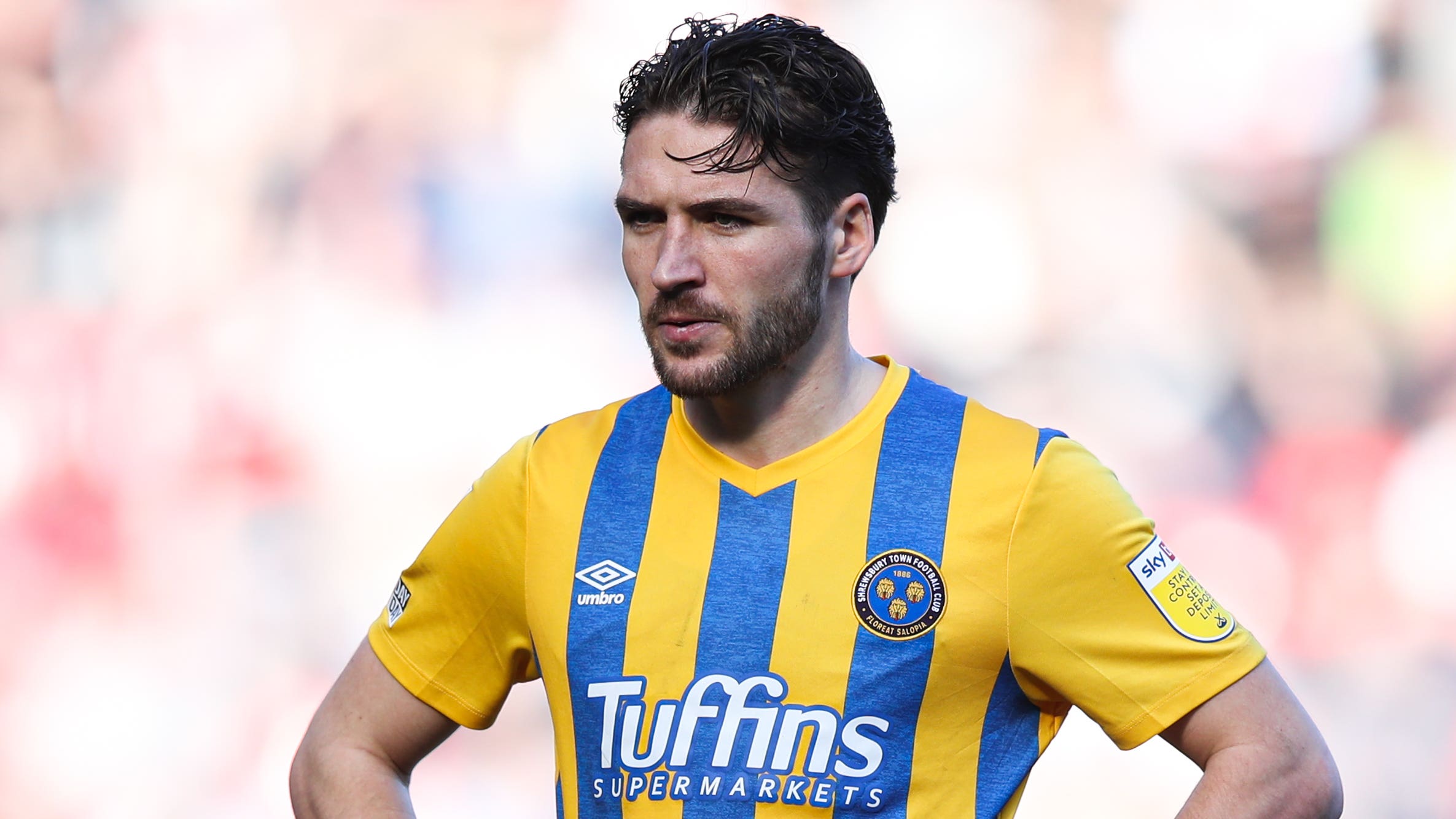 Luke Leahy’s penalty was the difference as Shrewsbury beat York in the FA Cup (Isaac Parkin/PA)