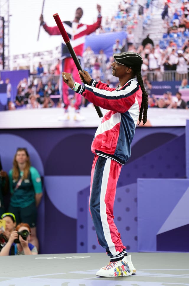 Snoop Dogg at the Paris 2024 Olympic Games