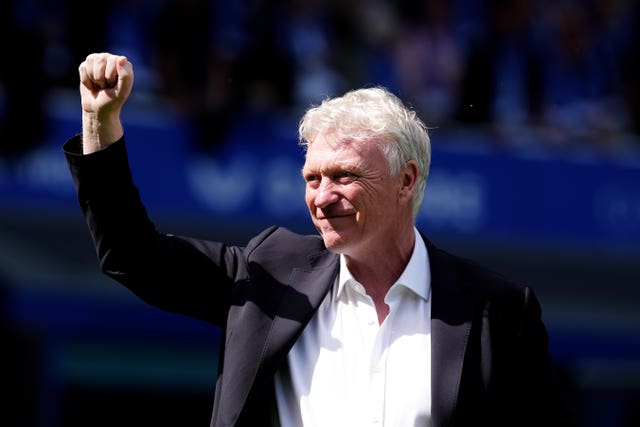 Everton manager David Moyes