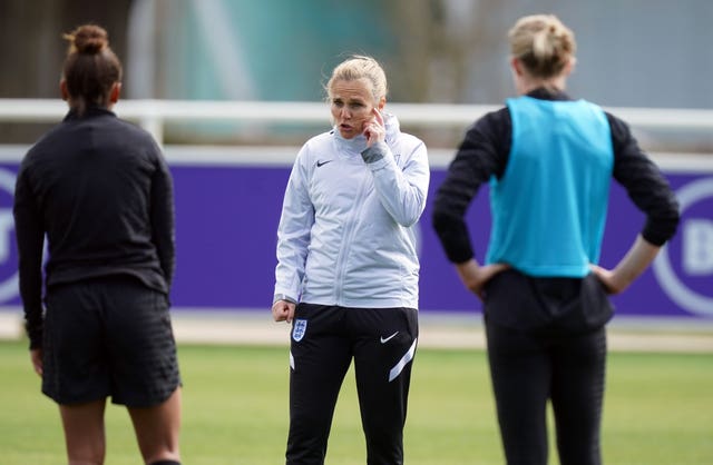 Sarina Wiegman took charge of England last September (Mike Egerton/PA).