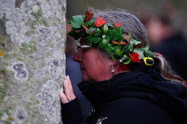People have gathered at Stonehenge to celebrate the summer and winter solstices for thousands of years (Ben Birchall/PA)