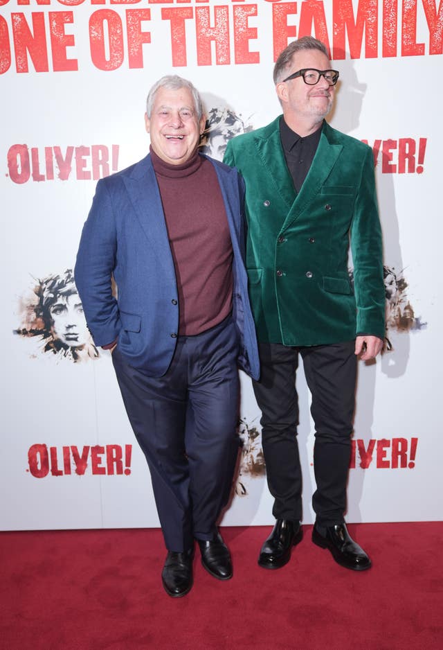 Cameron Mackintosh (left) and Sir Matthew Bourne