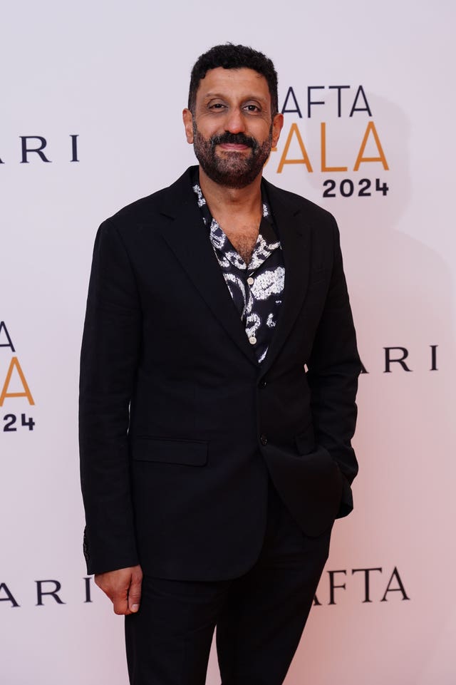 Adeel Akhtar at the Baftas in London