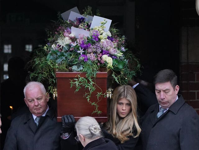 Derek Draper funeral
