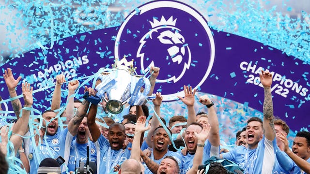 Manchester City have won the Premier League in four of the past five seasons