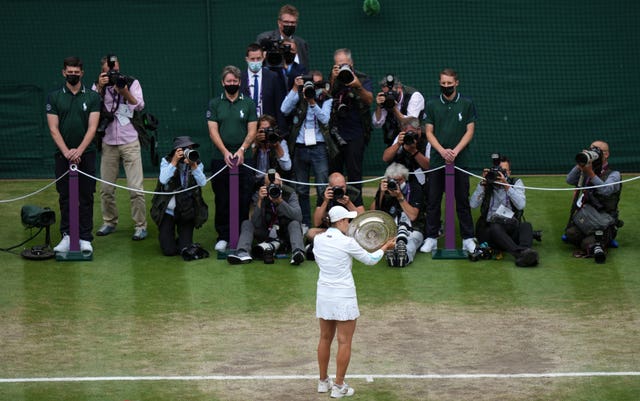 Wimbledon day 13: Ashleigh Barty crowned Wimbledon champion for first time