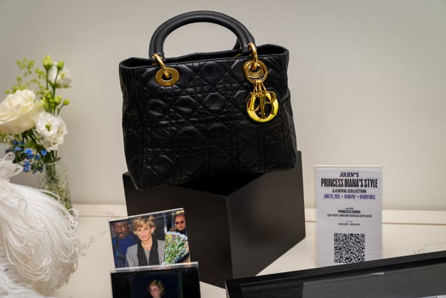 A dior diior lamb skin bag