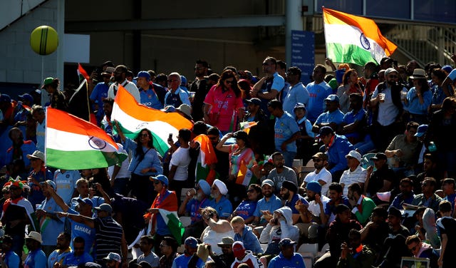 India are expected to be well supported when they face England at Edgbaston